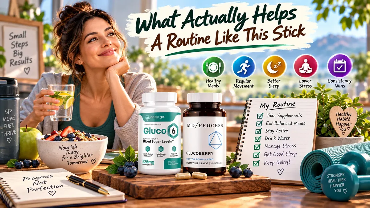 Blood Sugar Supplements: A Buyer's Guide to What's Actually Disclosed: What actually helps a routine like this stick