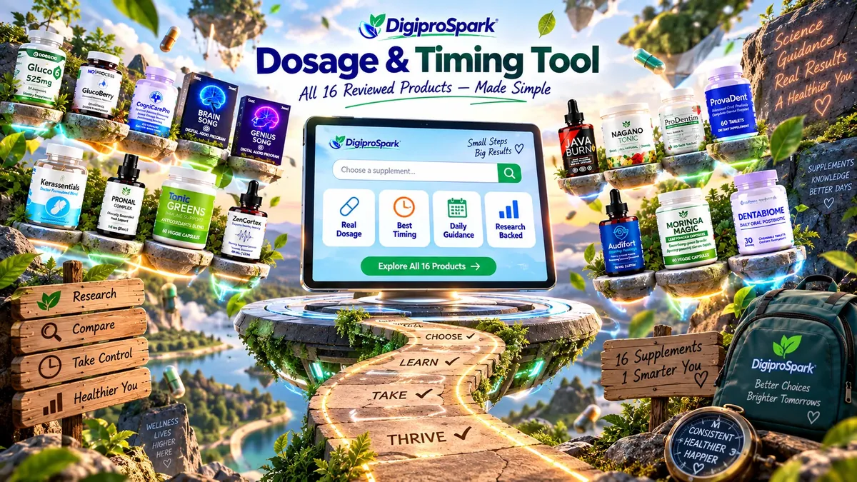 Dosage & Timing Tool: Choose a Supplement, See Its Real Dose and When to Take It: What this tool is, and isn't
