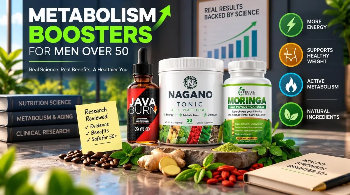 Metabolism Boosters for Men Over 50: What the Evidence Actually Supports: Where a supplement honestly fits
