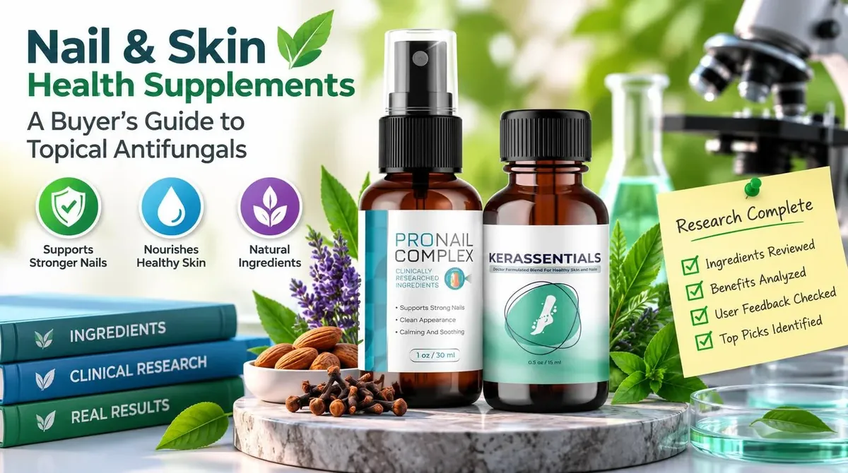 Nail & Skin Health Supplements: A Buyer's Guide to Topical Antifungals: What our research actually found