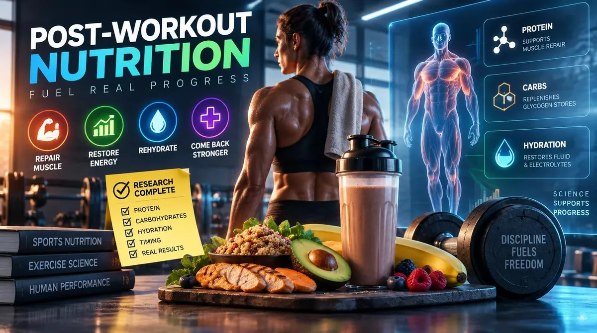 Post-Workout Nutrition Guide: What the Evidence Actually Supports: Hydration