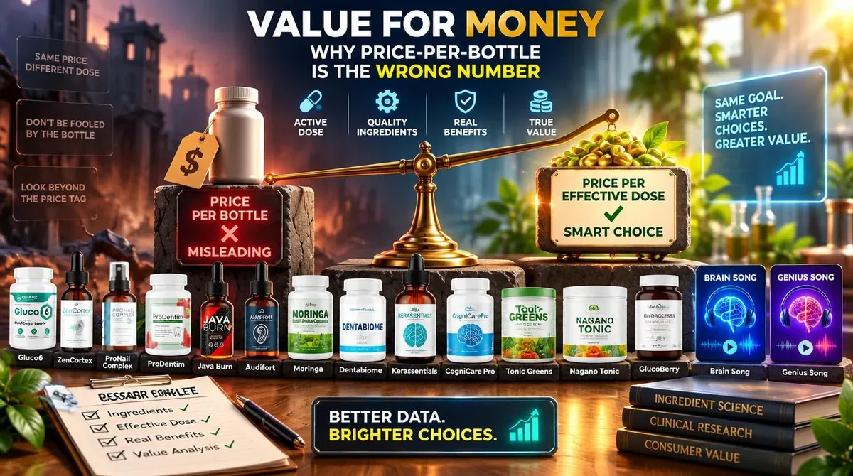 Value for Money: Why Price-Per-Bottle Is the Wrong Number: What we factor into this check