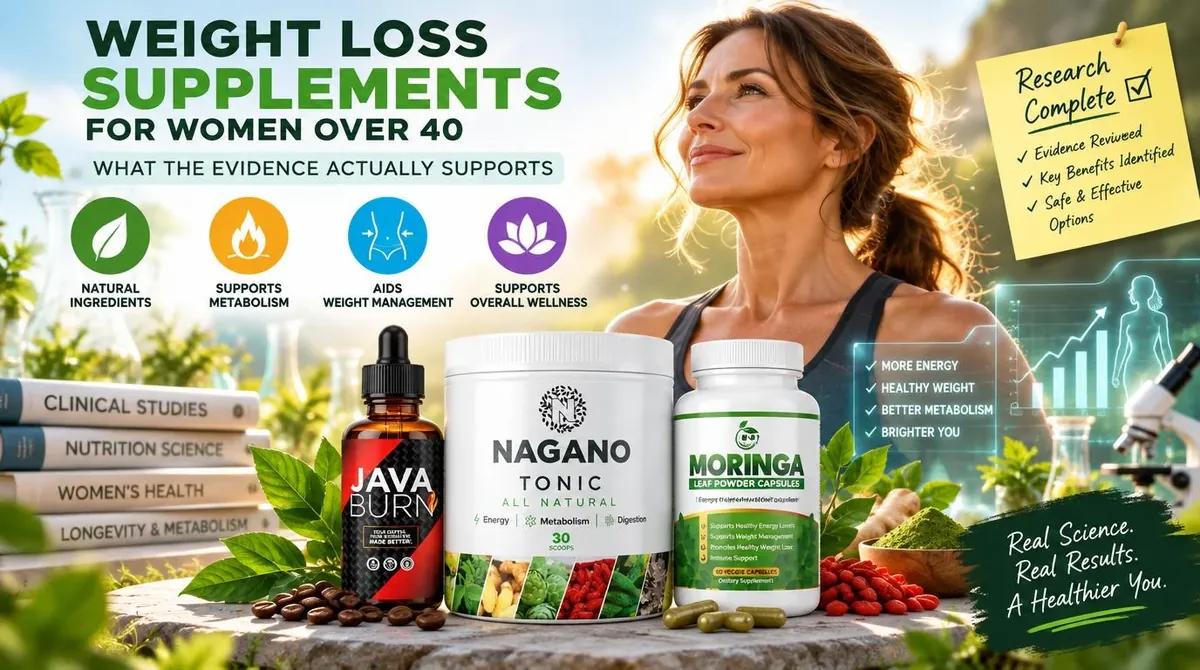 Weight Loss Supplements for Women Over 40: What the Evidence Actually Supports: Where a supplement honestly fits