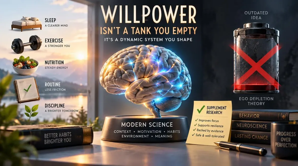 Willpower Isn't a Tank You Empty: What Actually Replaced Ego Depletion Theory: What actually does hold up: implementation intentions