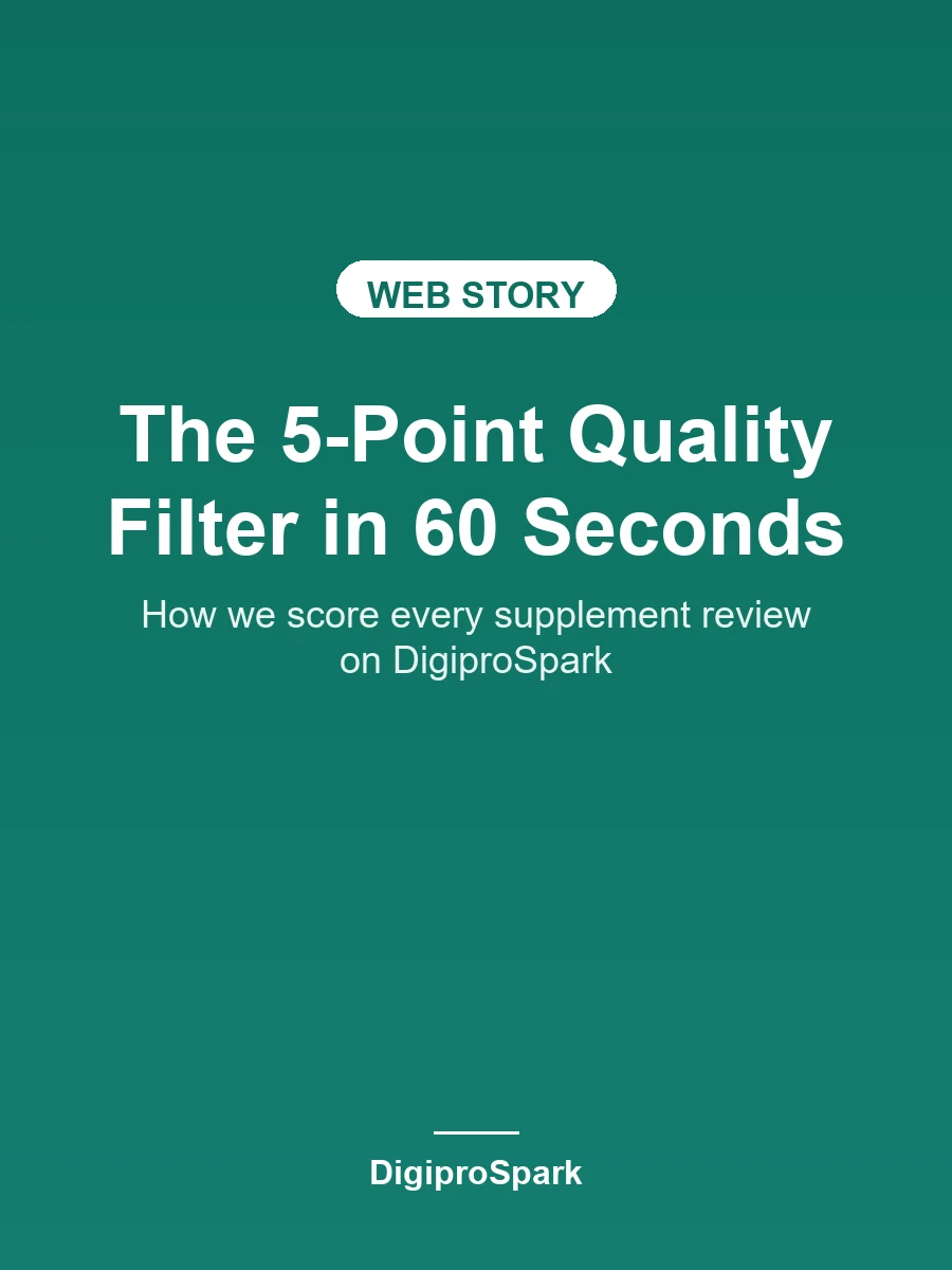 The 5-Point Quality Filter in 60 Seconds