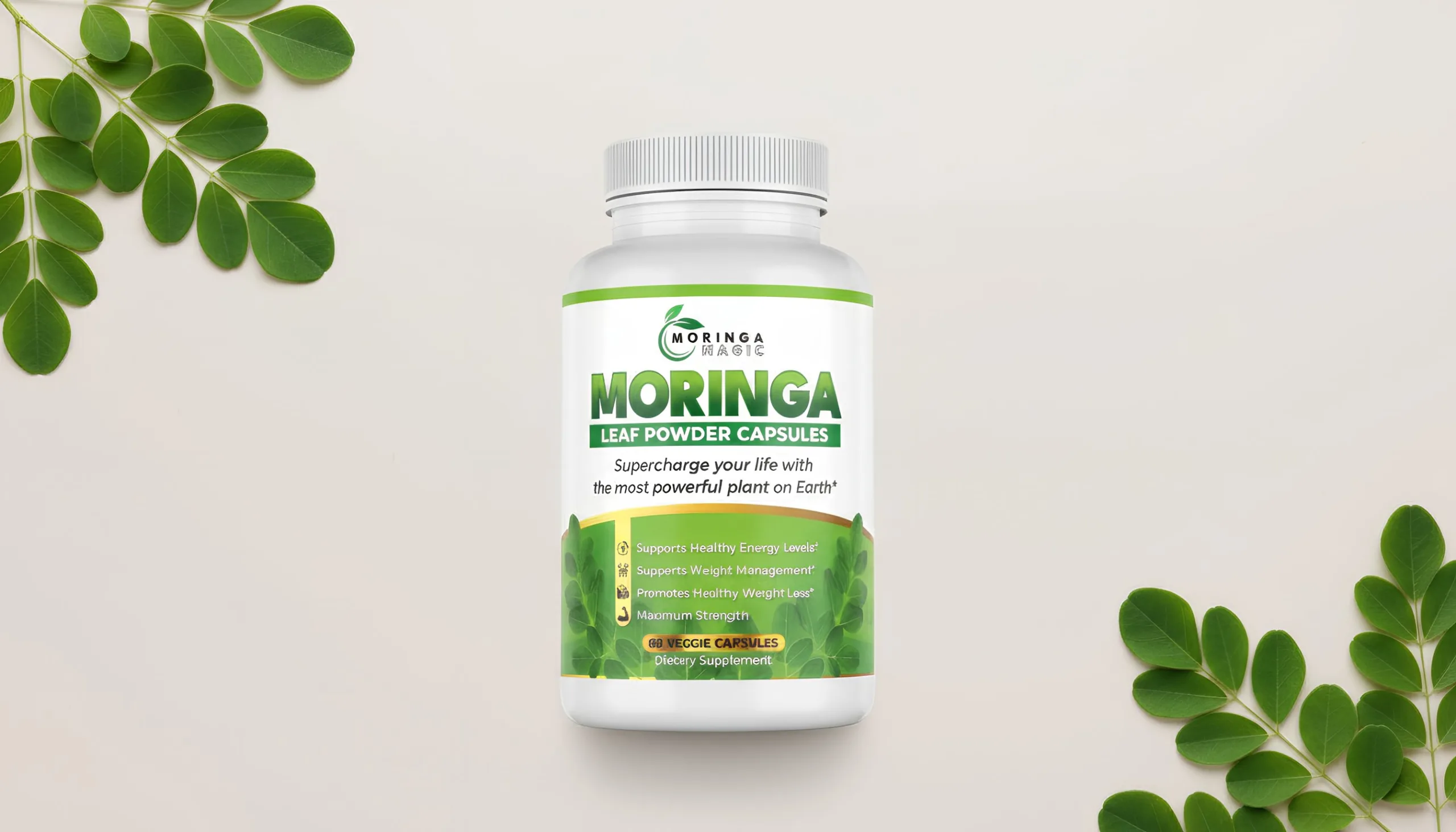 9 Moringa Magic Supplement Benefits and Side Effects capsule bottle overview