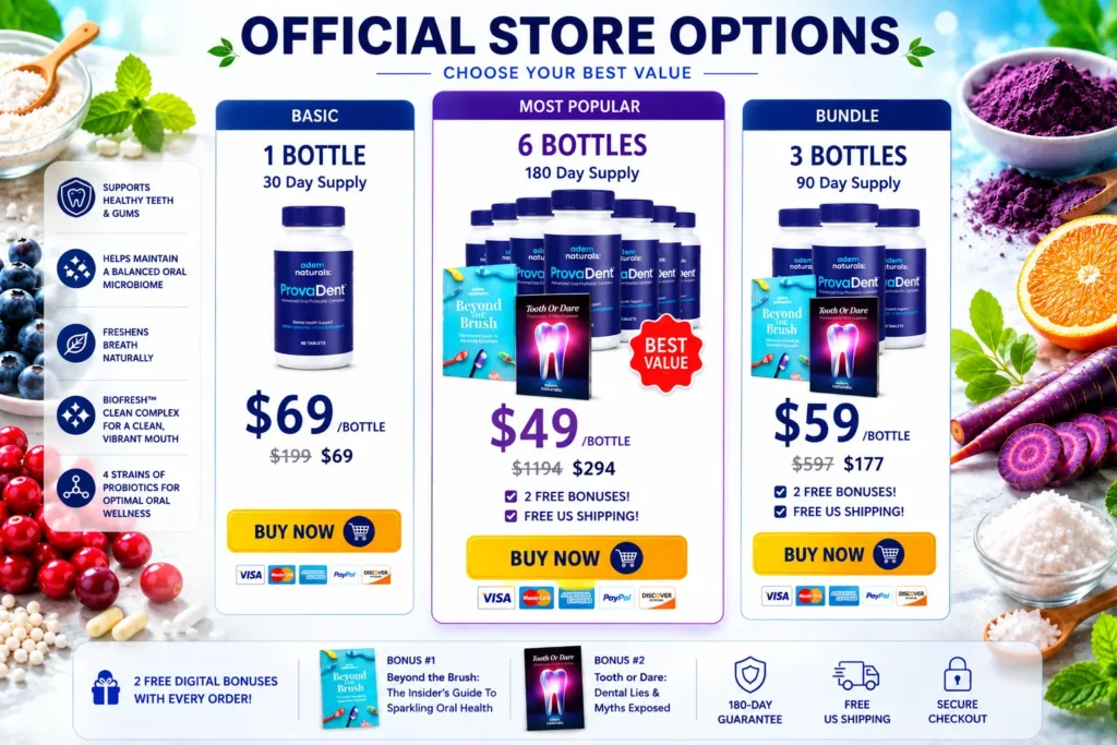 ProvaDent — Pricing & Bundles