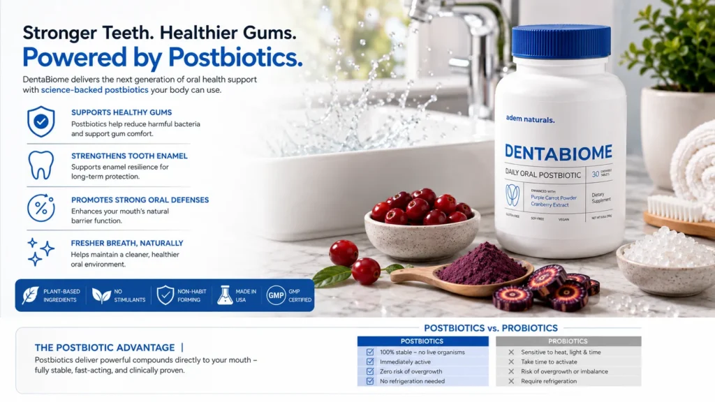 DentaBiome — Benefits & Timeline