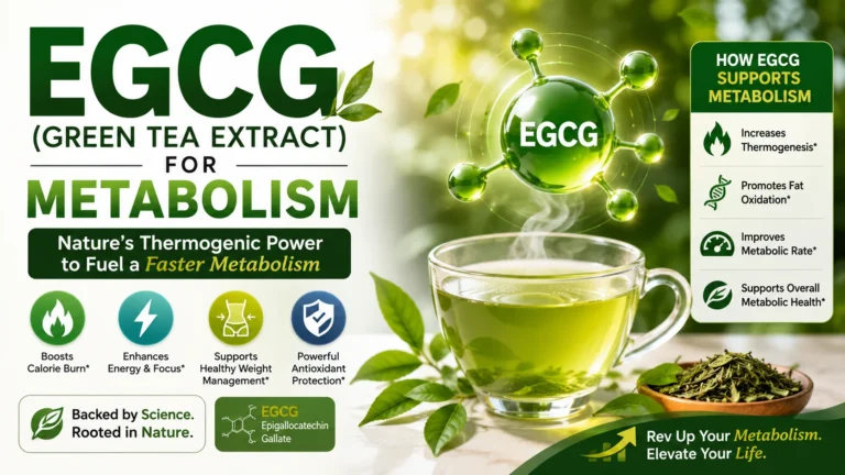 EGCG / Green Tea for Metabolism: What Evidence Shows
