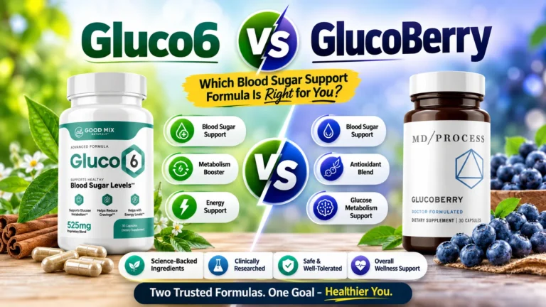 Gluco6 vs GlucoBerry: Honest Comparison