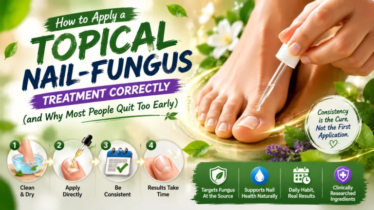 How to Apply Nail Fungus Treatment Right