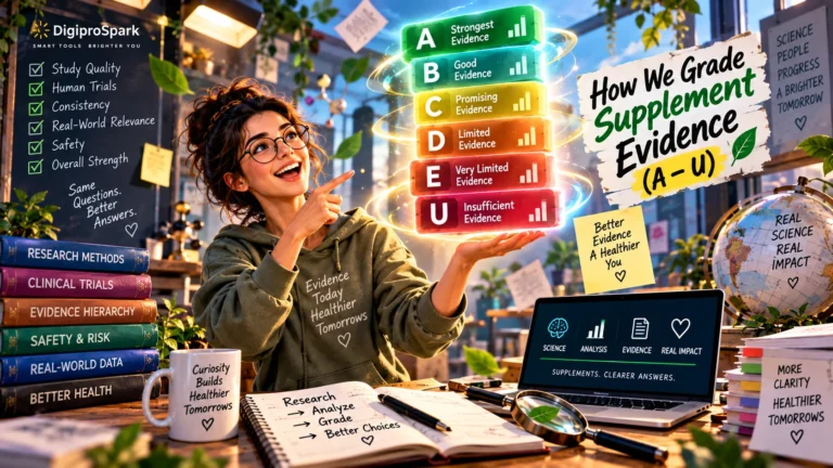 How We Grade Supplement Evidence (A–U)