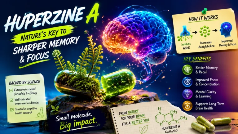 Huperzine A: Real Mechanism, Evidence & Safety