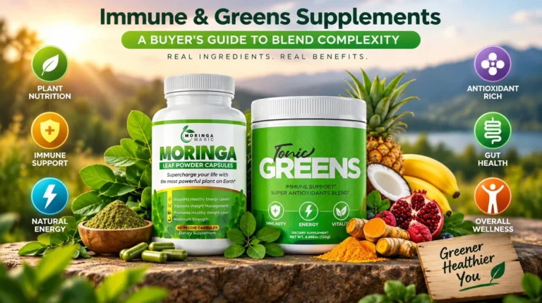 Immune & Greens Supplements: A Buyer’s Guide to Blend Complexity