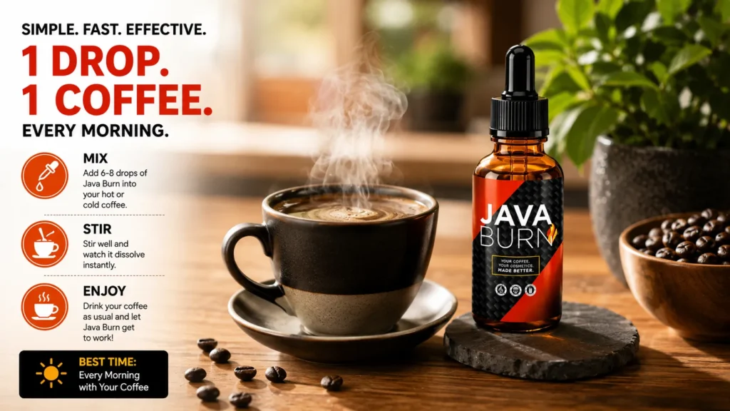 Java Burn 2.0 — How to Use / Dosage