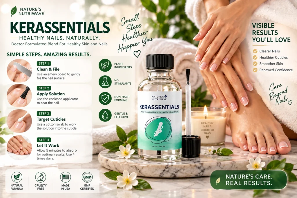 Kerassentials — How to Use / Dosage