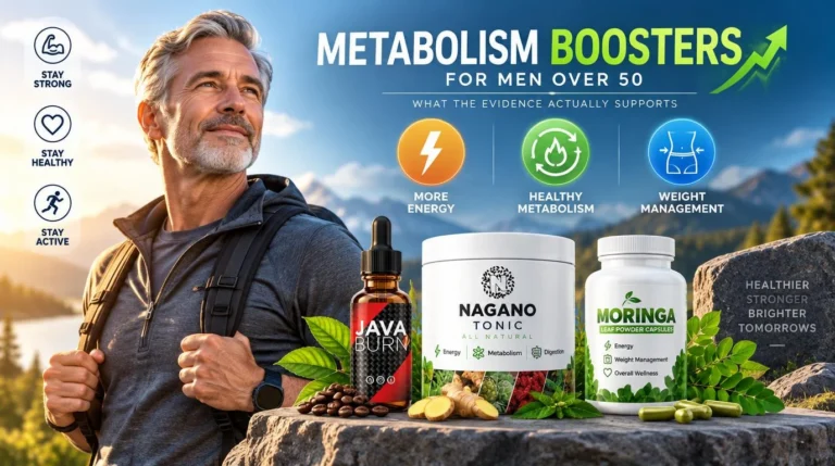 Metabolism Boosters for Men Over 50: The Evidence