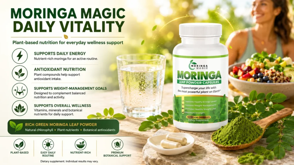 Moringa Magic — Benefits & Timeline