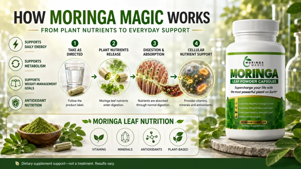 Moringa Magic — How It Works