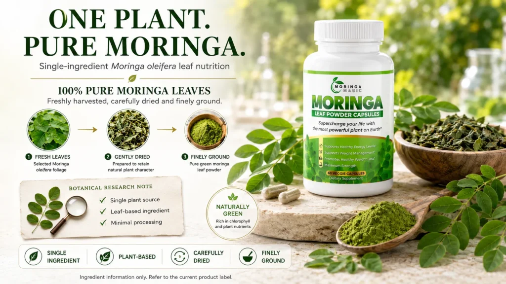 Moringa Magic — Ingredient Evidence
