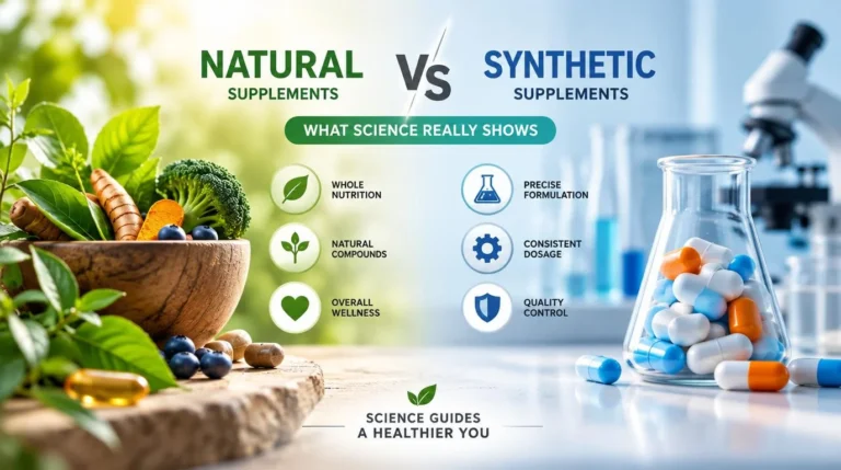 Natural vs Synthetic Supplements: What Science Really Shows
