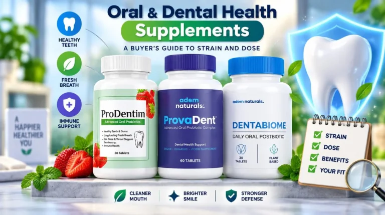 Oral & Dental Health Supplements: A Buyer’s Guide to Strain and Dose