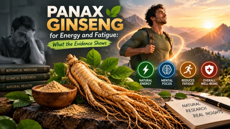 Panax Ginseng for Energy & Fatigue: The Evidence