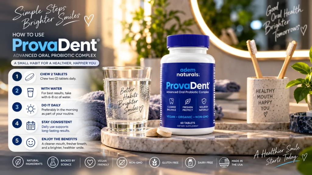 ProvaDent — How to Use / Dosage