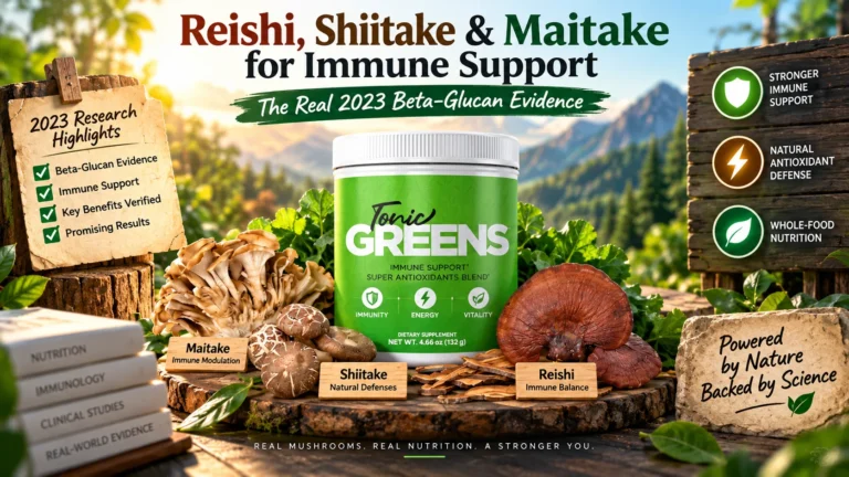 Medicinal Mushrooms for Immune Support: Real Evidence