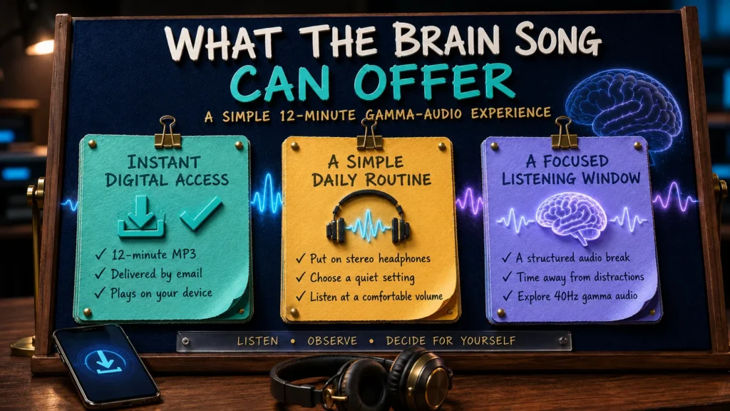 The Brain Song — Benefits & Timeline