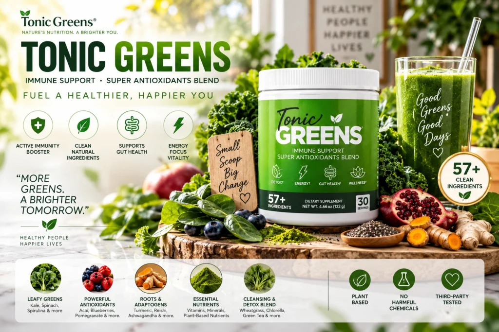 TonicGreens — Benefits & Timeline