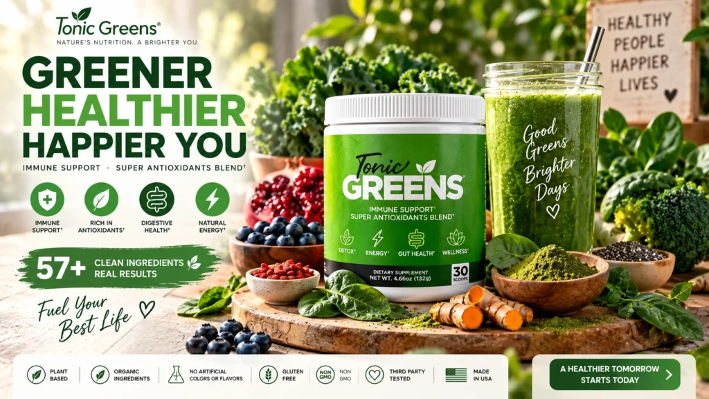 TonicGreens Review 2026: Evidence & Honest Verdict