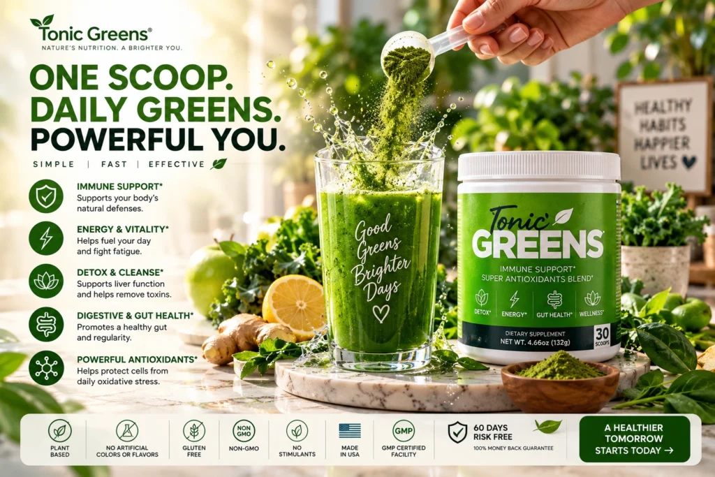 TonicGreens — How to Use / Dosage