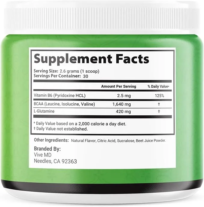 TonicGreens — Ingredient Disclosure