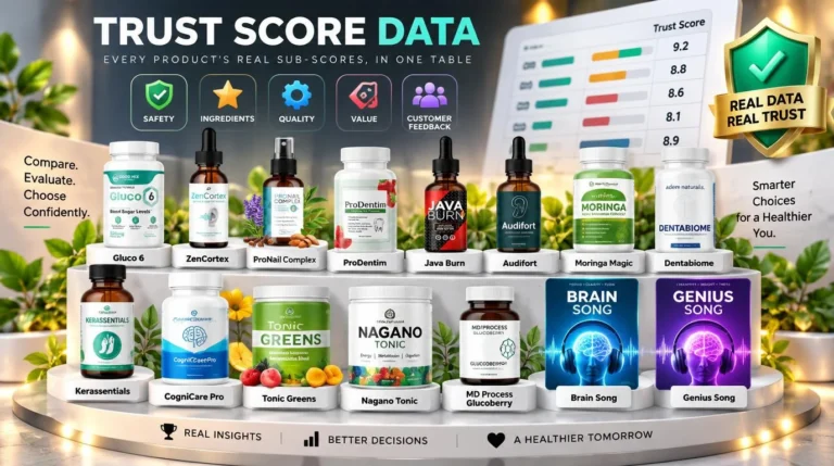 Trust Score Data: Every Product’s Real Sub-Scores, in One Table