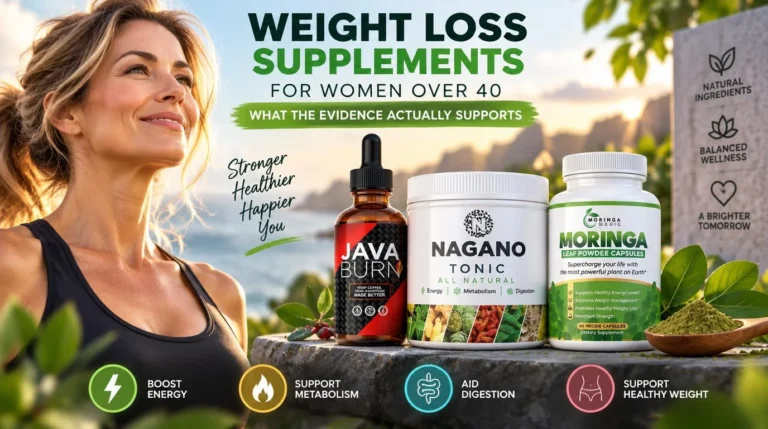 Weight Loss Supplements for Women Over 40: The Evidence